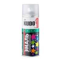 Эмаль Kudo KU-1204 флуоресцентная лимонно-жёлтая (0,52 л)