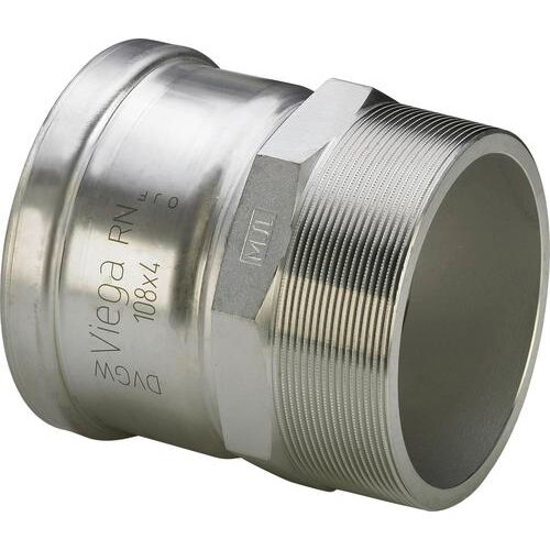 Муфта пресс-Н Viega 108х4 нерж.сталь Sanpress Inox XL SC-Contur со стопорным кольцом