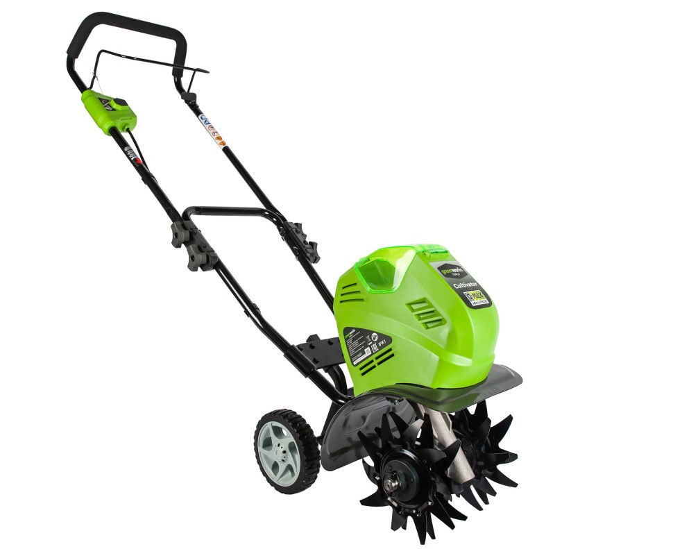 Культиватор G-MAX 40V GREENWORKS G40TLK4