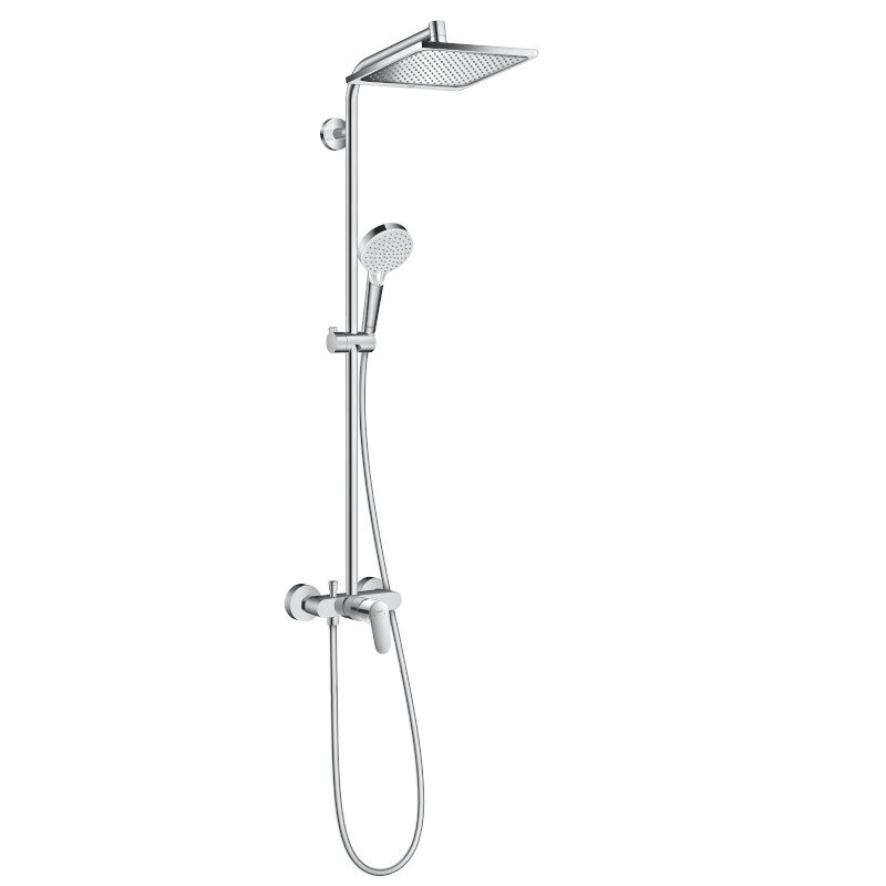 Душевая система HansGrohe HG Crometta E 240 1jet Showerpipe хром