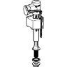 Клапан впускной Geberit тип 340, подвод воды снизу, 1/2, ниппель пластиковый