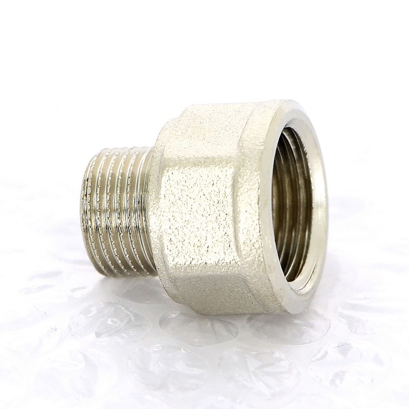 Переходник НВ никелированный UNI-FITT 3/8x1/2