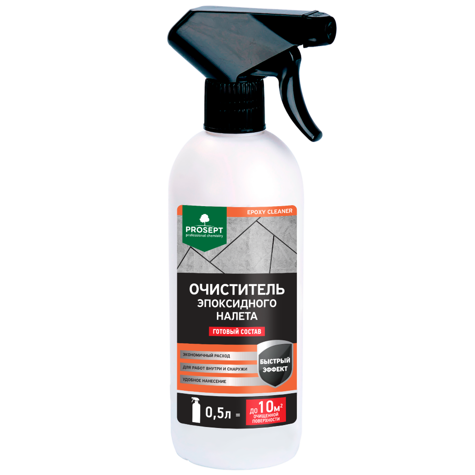 Очиститель эпоксидного налета Epoxy Cleaner /готовый состав / 0,5 л (упак. 12 шт)
