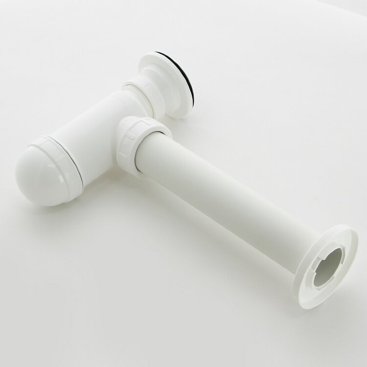 Сифон Alcaplast бутылочный для раковины 1 1/4 x 40 мм с нерж. peшeткой DN63 пластик белый