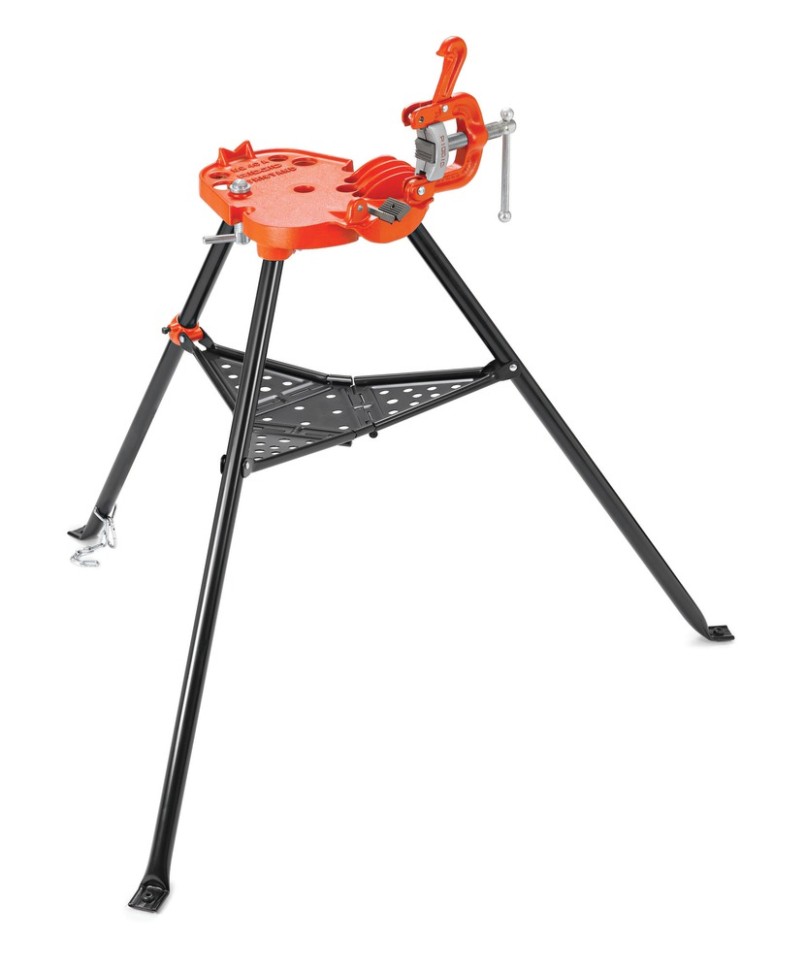 Тиски переносные откидные для труб RIDGID TRISTAND 40-A 1/8 - 2 1/2
