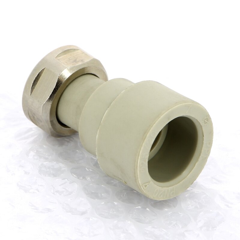 Муфта сварка-В с накидной гайкой FV-PLAST 25х3/4 пломбируемая