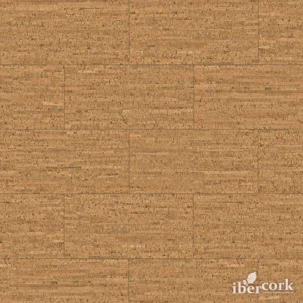 Пробковые панели для стен IberCork Жирона SC. Упаковка - 11 листов = 1.98 кв.м