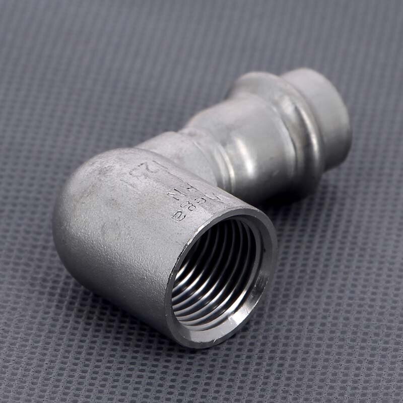 Угол пресс-В компактный нержавеющая сталь Sanpress Inox VIEGA 15x1/2