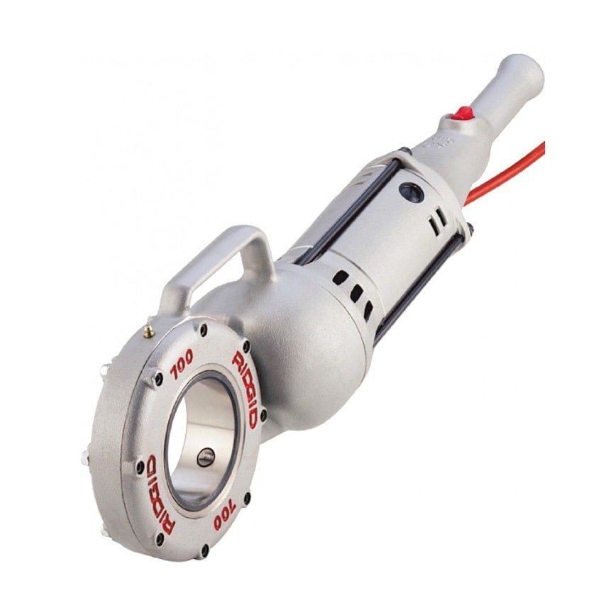 Клупп электрический резьбонарезной RIDGID 700 + комплект головок 1/2-2, струбцина и кейс
