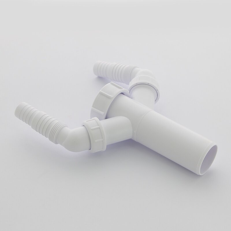 Вставка McAlpine 11/2 x 40 мм с 2-мя адаптерами под углом для слива быт. тех., H=146 мм