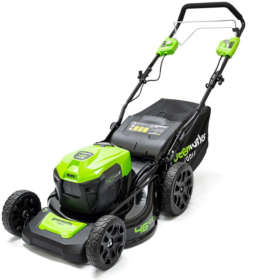 Газонокосилка аккумуляторная G-MAX 40V GREENWORKS GD40LM46SPK6X