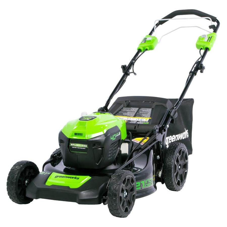 Газонокосилка аккумуляторная G-MAX 40V GREENWORKS GD40LM46SPK6X