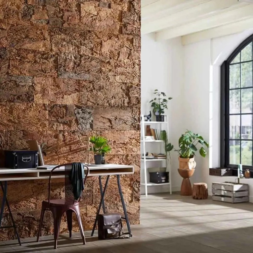 Пробковые дизайнерские панели Decor для стен IberCork Майорка. Упаковка - 6 листов = 1.08 кв.м