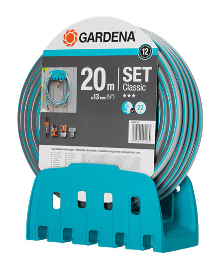 Кронштейн Gardena настенный со шлангом Classic
