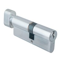 Цилиндр для замка ключ/завертка SCHLOSS 84023 (35/40) хром 75 мм (10/50)