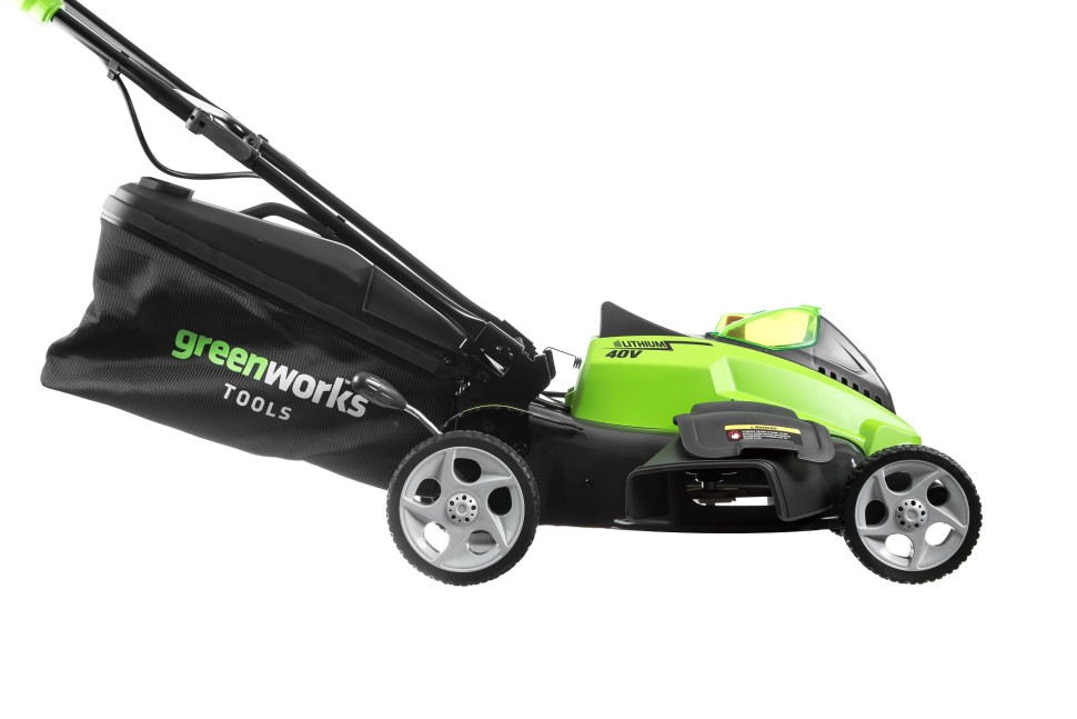 Газонокосилка аккумуляторная G-MAX 40V GREENWORKS G40LM45K6