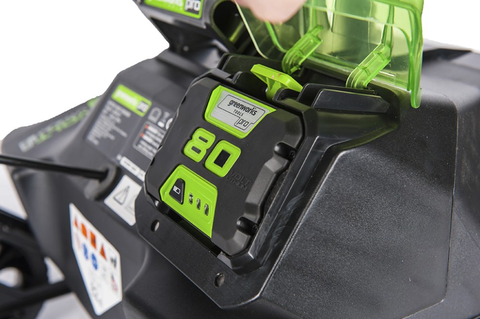 Снегоуборщик бесщеточный 51 см 80V GREENWORKS GD80SB