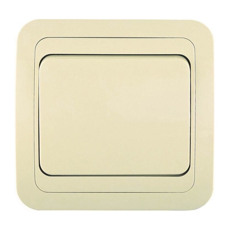 Выключатель с/у Mimoza 25001, 1 клавиша, 10А, 230В, IP20