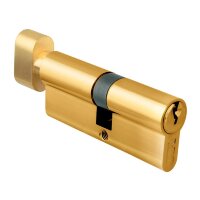 Цилиндр для замка ключ/завертка SCHLOSS 84024 (35/40) золото 75 мм (10/50)