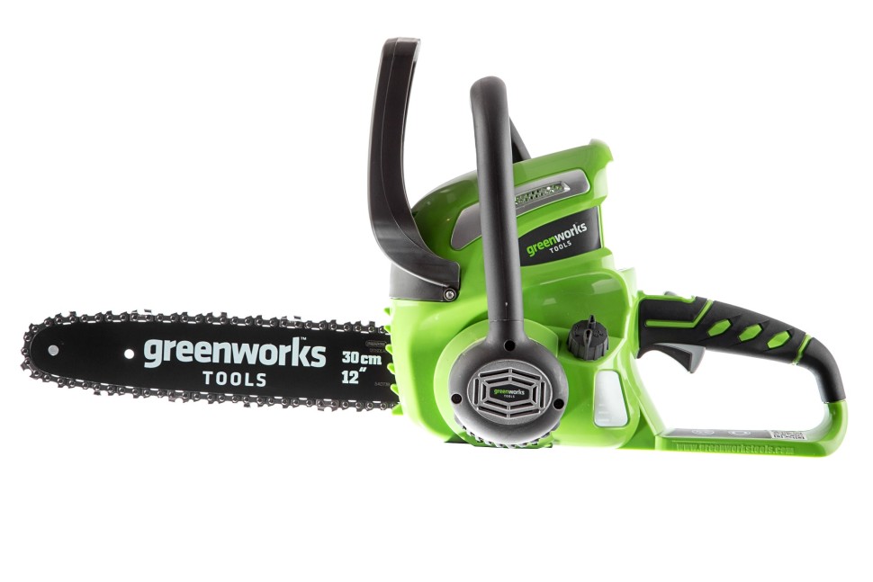 Пила цепная аккумуляторная G-MAX 40V GREENWORKS G40CS30K6