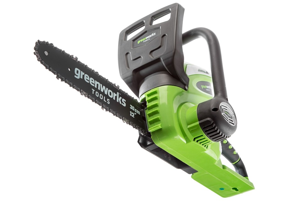 Пила цепная аккумуляторная G-MAX 40V GREENWORKS G40CS30K6