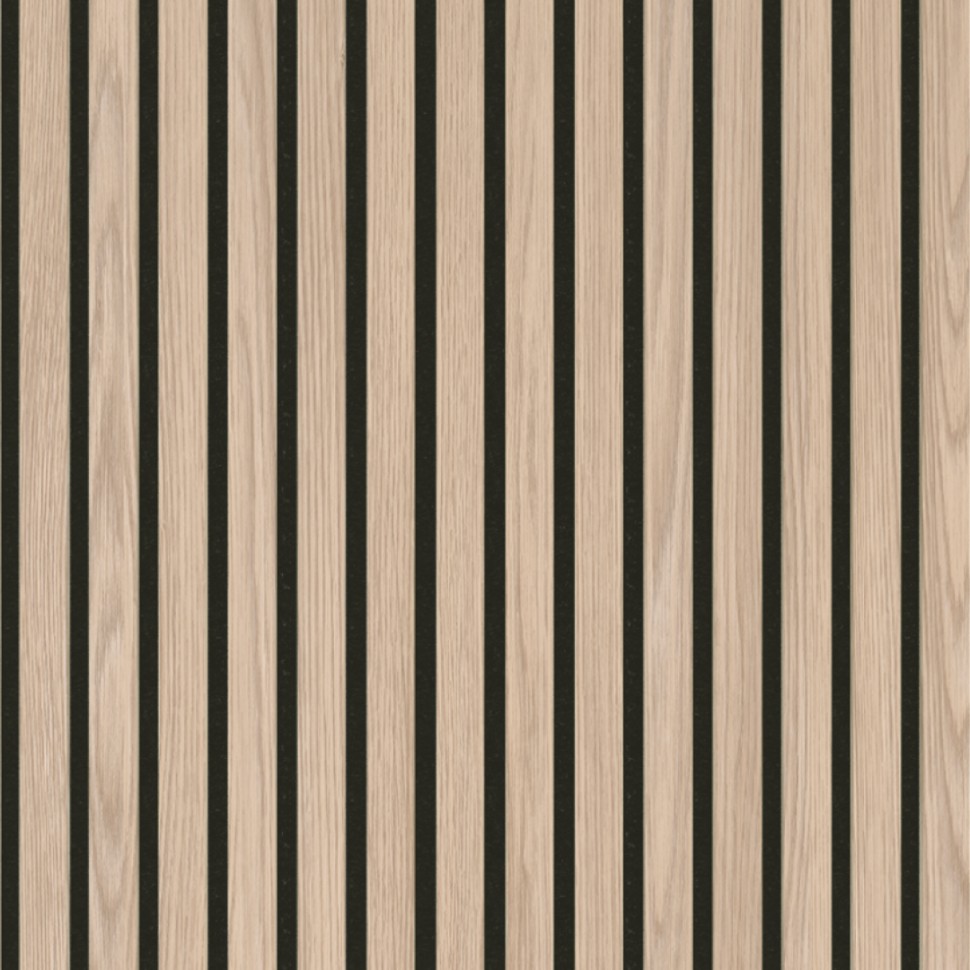 Панель МДФ Стеновая Акустическая Stella Trend Light Дуб Снежный 900х600х21 мм (1шт = 0,54м²)