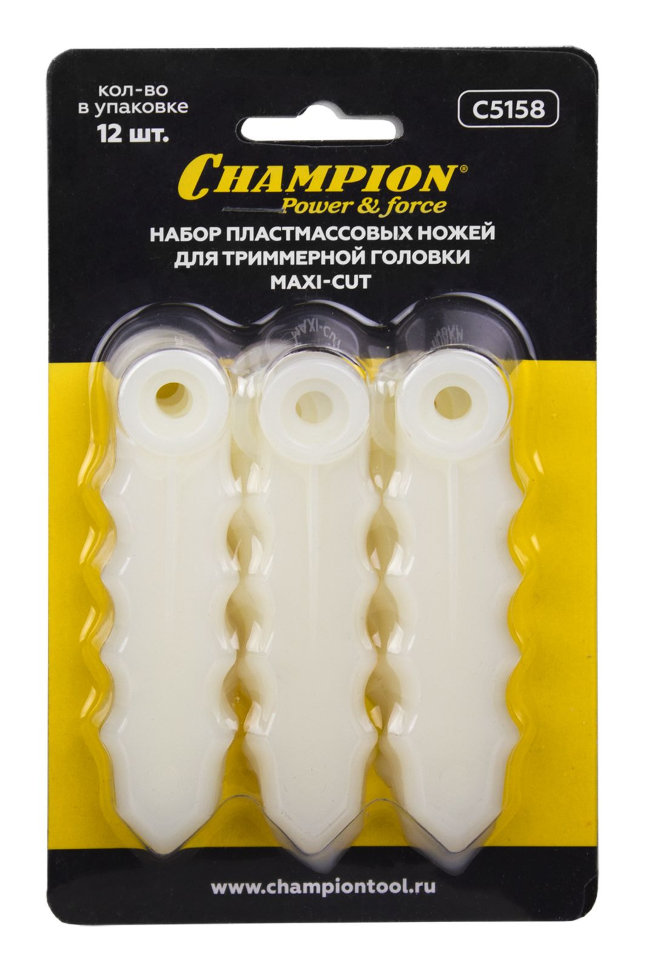 Набор пластмассовых ножей Champion для Maxi-Cut (12 шт)