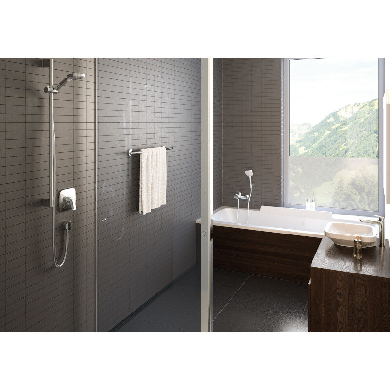 Шланговое подсоединение HansGrohe HG FixFit E хром