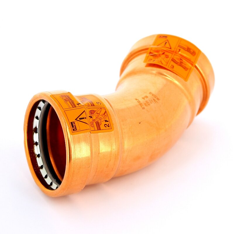 Угол пресс 45 град. медь Profipress XL VIEGA 64