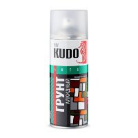 Грунт аэрозольный алкидный универсальный Kudo KU-2001 серый (0,52 л)
