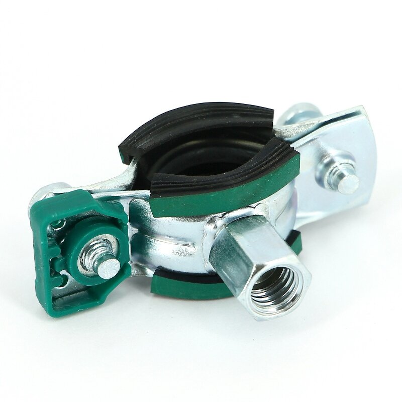 Хомут для труб KSB2 Walraven M8/М10 1/2 (20-23 мм) 2-х винт. с уплотн. epdm, быстрый замок