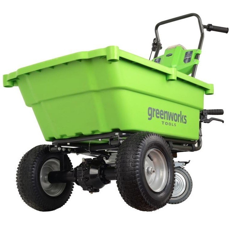 Тележка садовая самоходная G-MAX 40V GREENWORKS G40GCK6