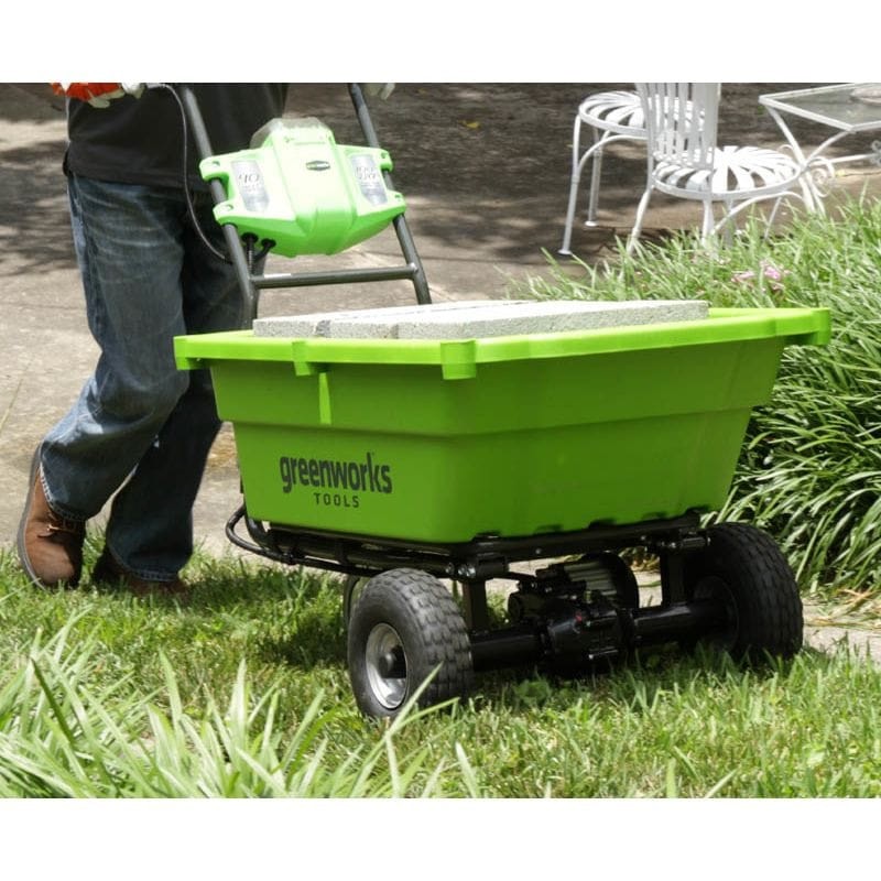 Тележка садовая самоходная G-MAX 40V GREENWORKS G40GCK6