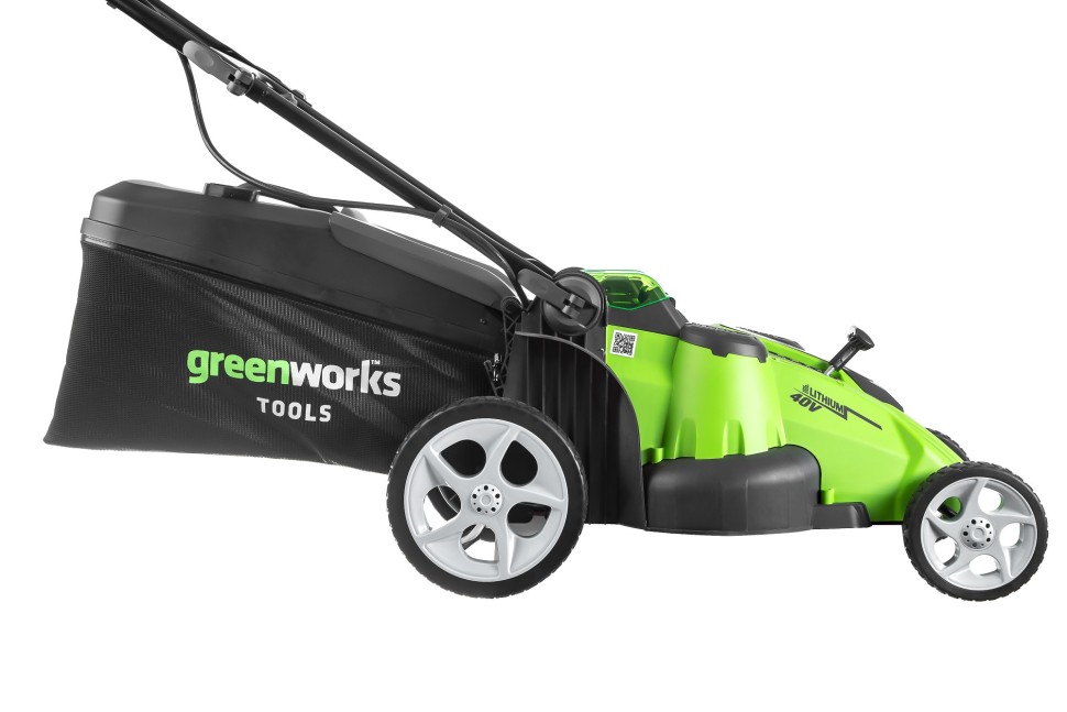 Газонокосилка аккумуляторная G-MAX 40V GREENWORKS G40LM49DBK6