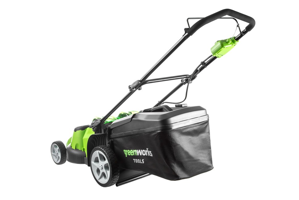Газонокосилка аккумуляторная G-MAX 40V GREENWORKS G40LM49DBK6