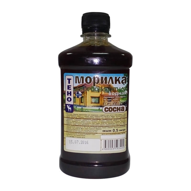 Морилка водная Ивитек красное дерево (0,5 л)
