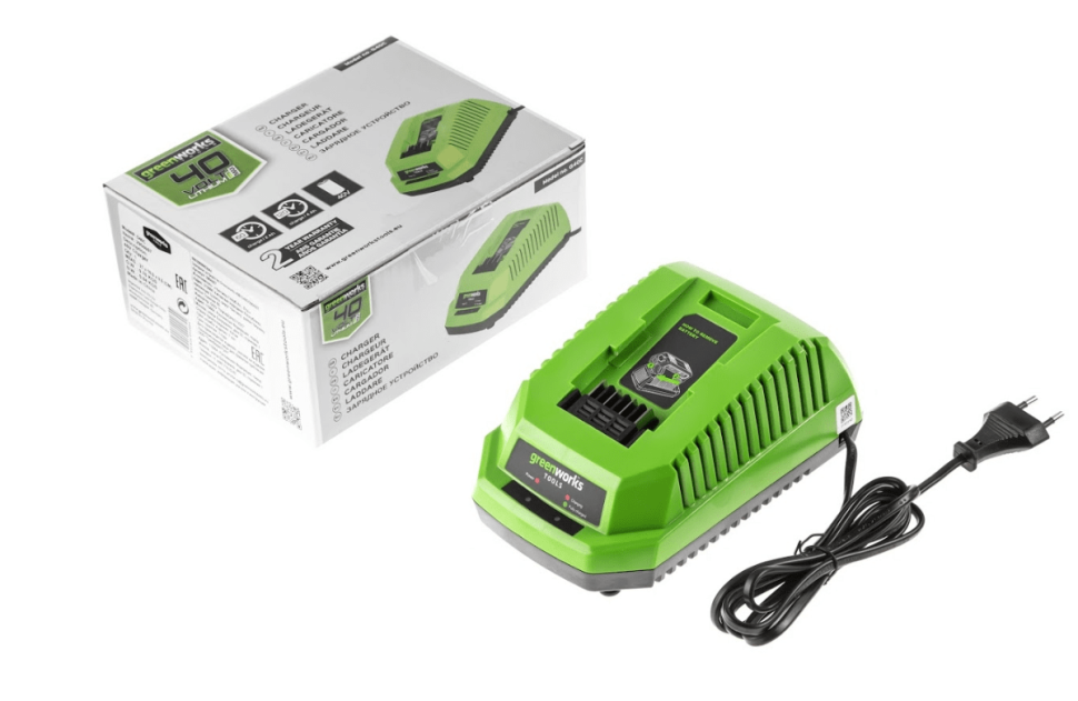 Пила цепная аккумуляторная G-MAX 40V GREENWORKS G40CS30K4