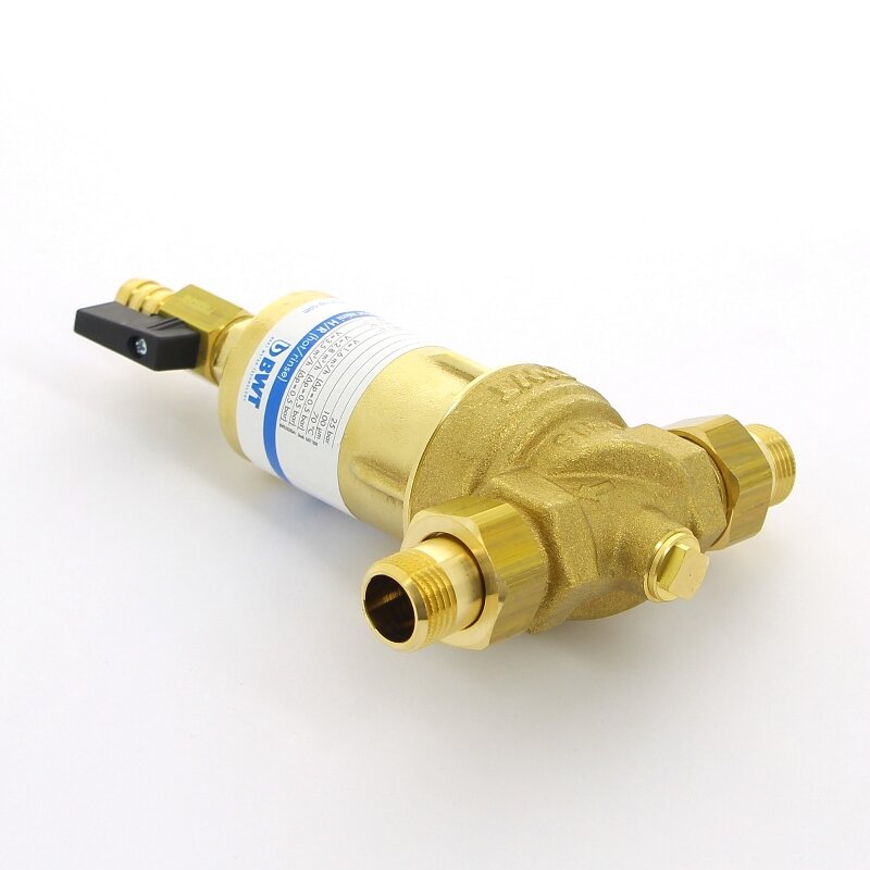 Фильтр промывной BWT Protector mini 1/2 100 мкм латунная колба