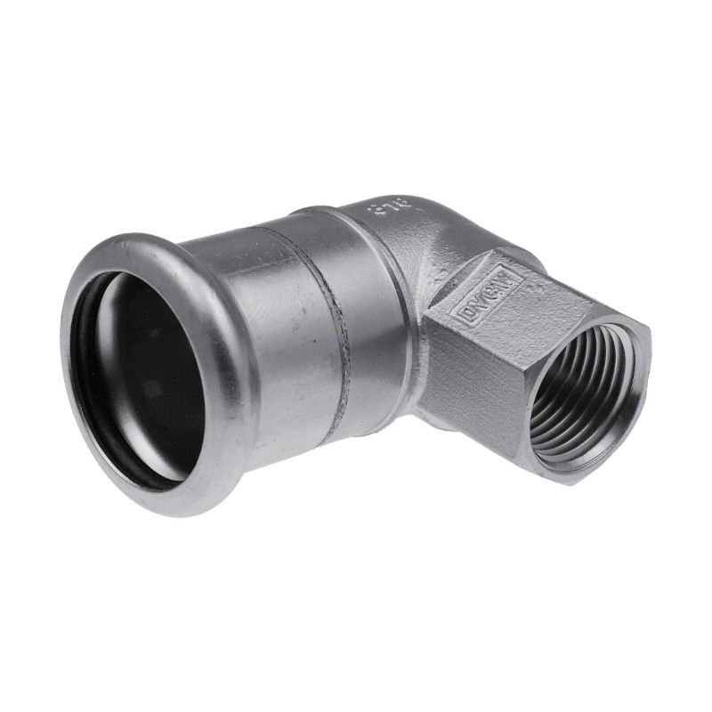 Угол пресс-В KAN 15 x 1/2 нерж сталь Therm Inox