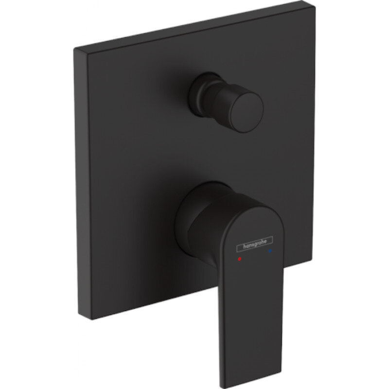 Смеситель для ванны HansGrohe HG Vernis Shape СМ матовый черный