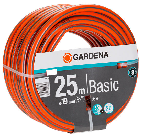 Шланг Gardena Basic 19 мм (3/4) 25 м