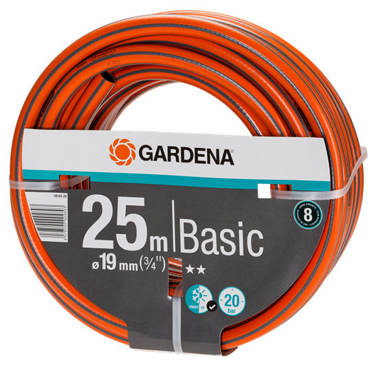 Шланг Gardena Basic 19 мм (3/4) 25 м