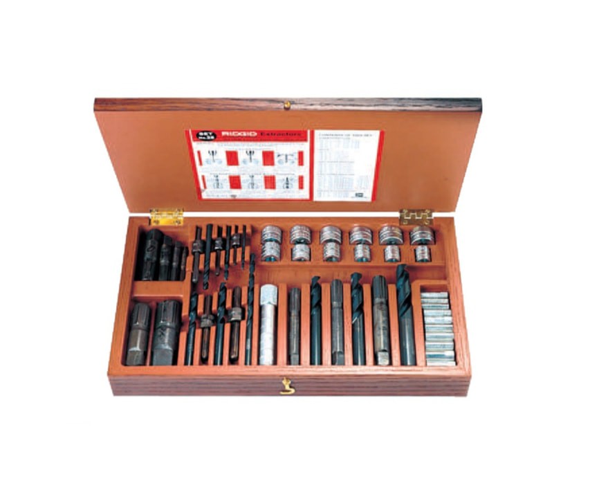 Комплект экстракторов для винтов и труб RIDGID 25