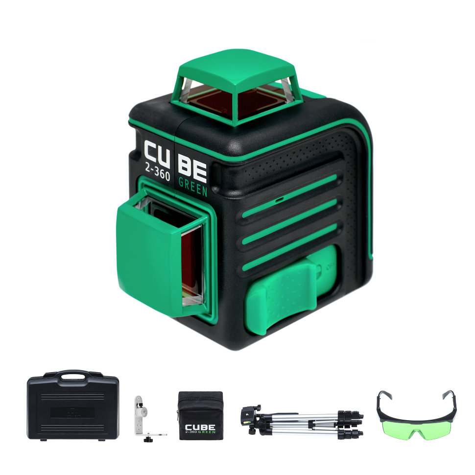 Нивелир лазерный ADA CUBE 2-360 Green Ultimate Edition