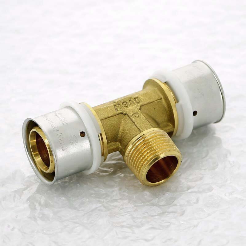 Тройник пресс-Н UNI-FITT 32х3/4х32