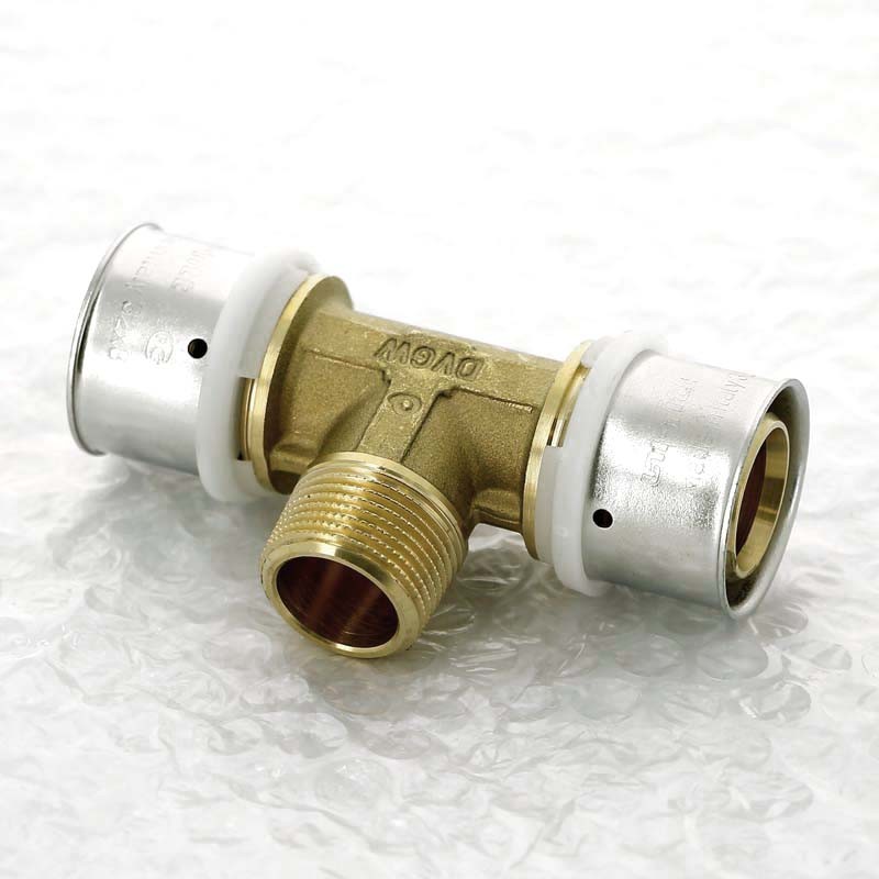 Тройник пресс-Н UNI-FITT 32х3/4х32