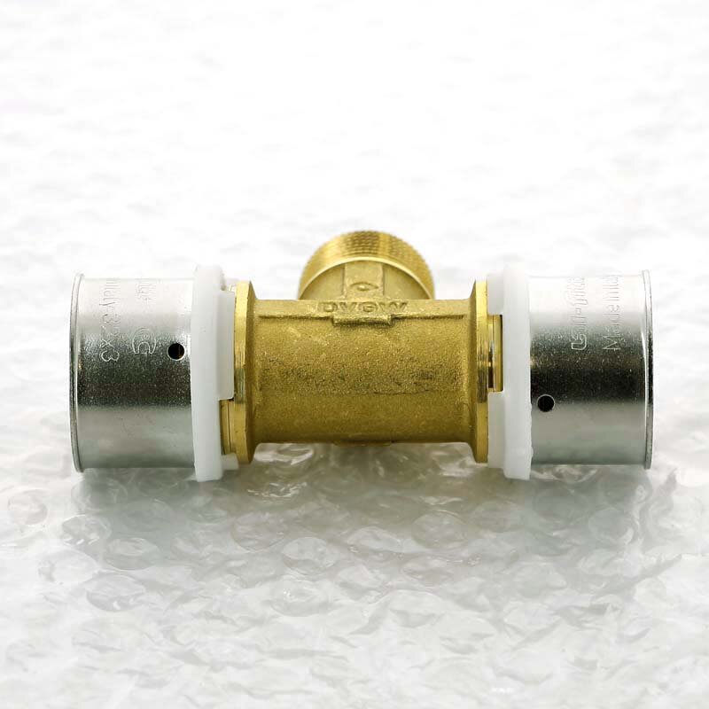 Тройник пресс-Н UNI-FITT 32х3/4х32