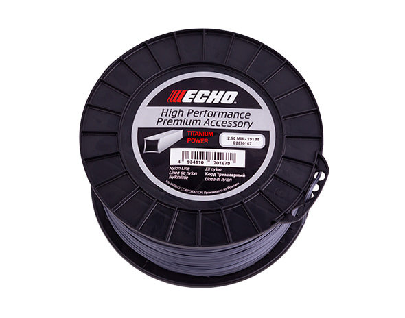 Корд триммерный Echo Titanium Power Line 2,5мм*191м (квадрат)