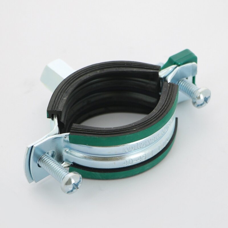 Хомут для труб KSB2 Walraven M8/М10 1 1/4 (40-45 мм) 2-х винт. с уплотн. epdm, быстрый замок