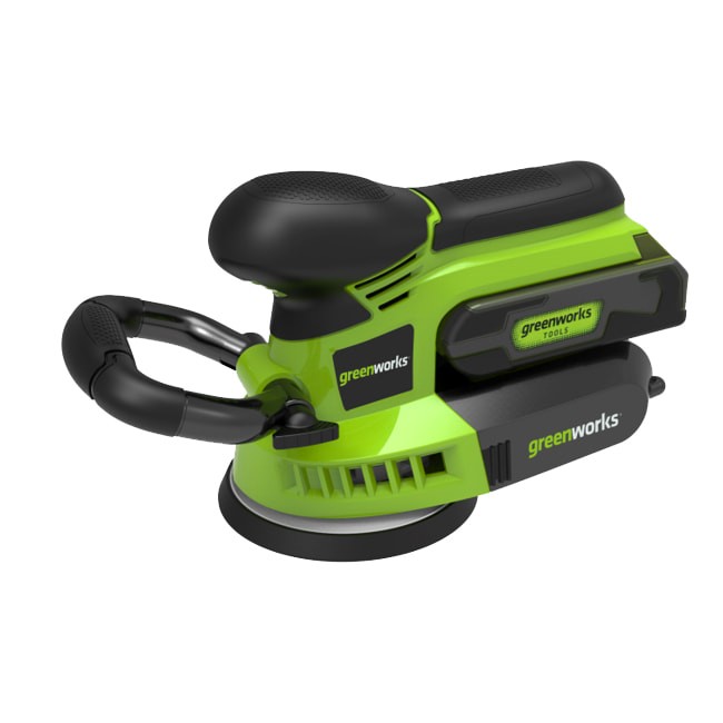 Шлифовальная машина эксцентриковая G24 24V GREENWORKS G24ROS